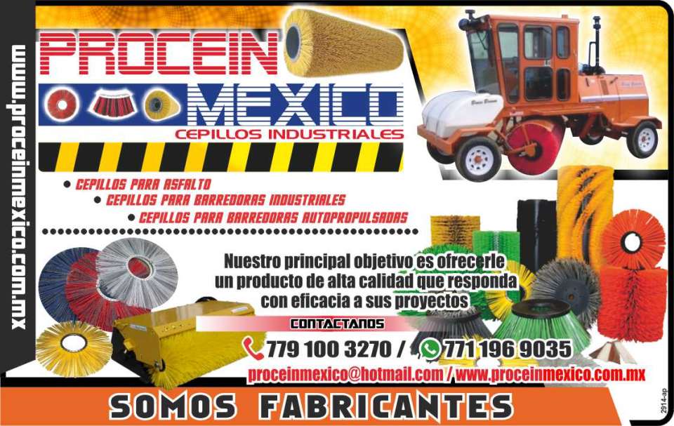 Cepillos Industriales *Cepillos para Asfalto *Cepillos para Barredoras Industriales *Cepillos para Barredoras Autopropulsadas. Nuestro principal Objetivo es ofrecerle un producto de alta calidad.