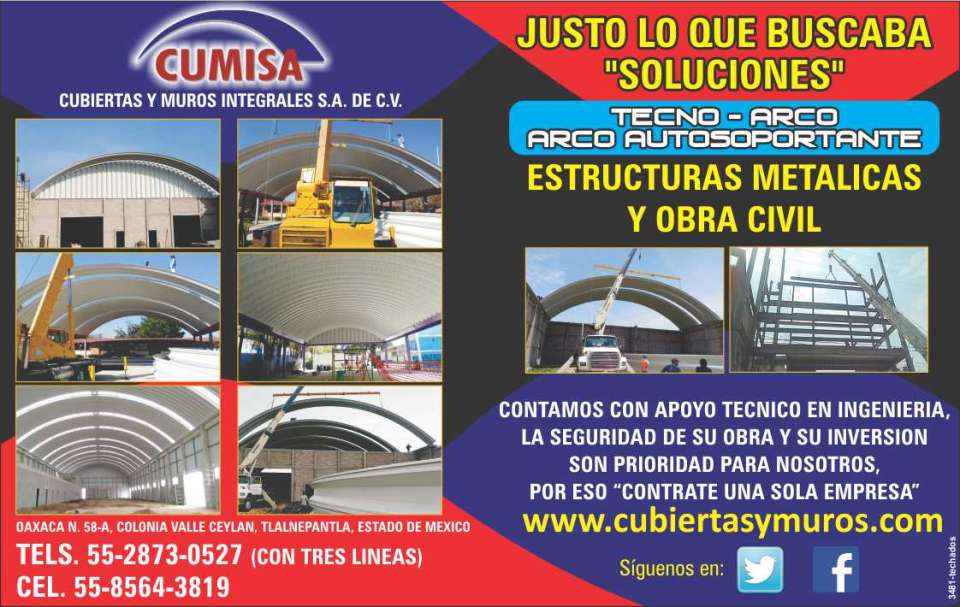 Estructuras Metalicas y Obra Civil, Tecno-Arco, Arco Autosoportante