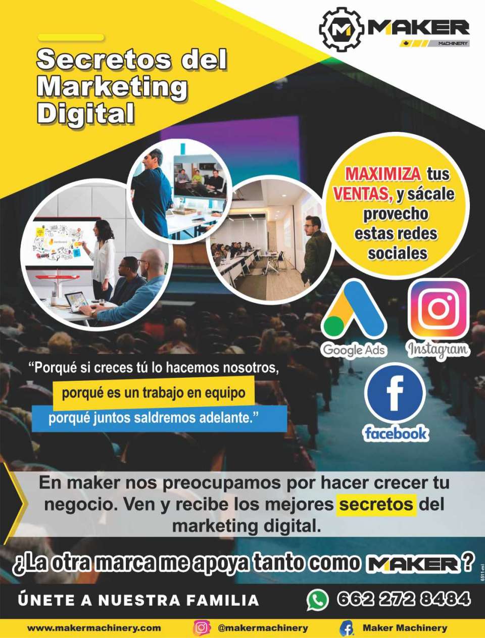 Secretos del Marketing Digital, maximiza tus ventas y sacale provecho a las redes sociales