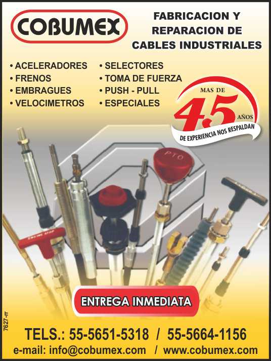 Aceleradores, Frenos, Embragues, Velocimetros, Selectores, Toma de fuerza, Push-Pull, Especiales. Entrega Inmediata.