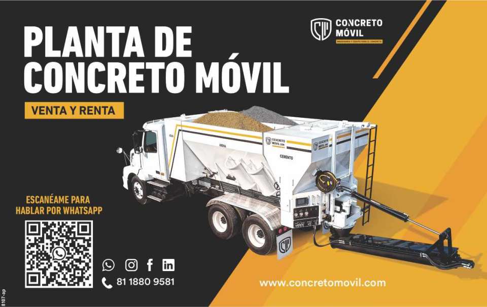 Renta o venta planta de concreto movil, fabrica tu concreto en sitio, sin mermas ni sobrantes. Disminuye costos de traslado y revolvedoras