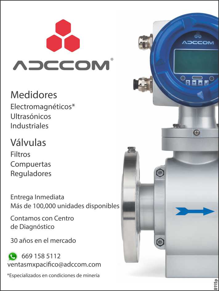 Medidores Electromagneticos Especializados en condiciones de Mineria. Ultrasonicos, Industriales. Valvulas, Filtros, Compuertas, Reguladores. Entrega Inmediata, Contamos con Centro de Diagnostico.